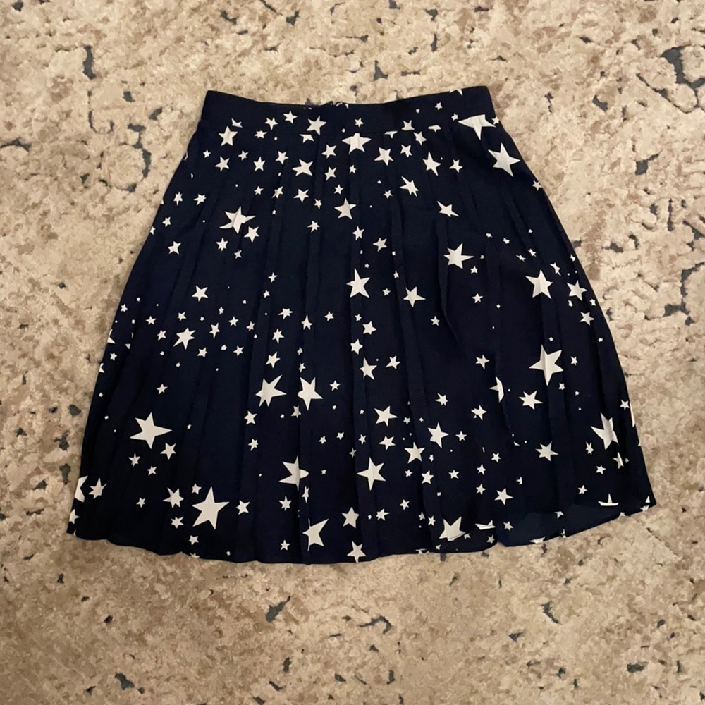 Navy star skirt perfect for 4th of July!